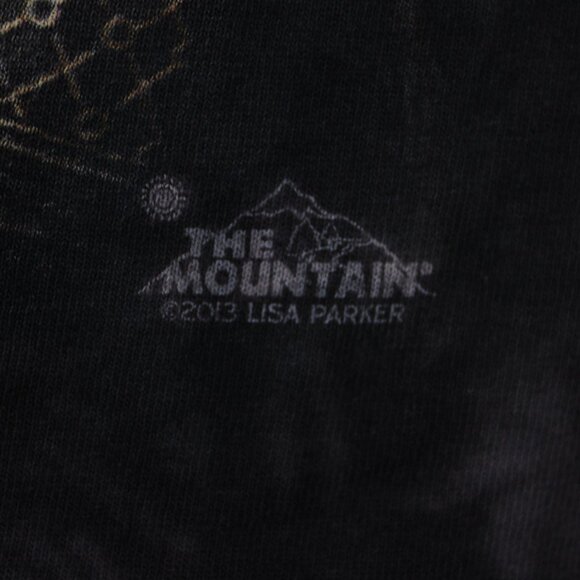 The Mountain Raven Shirt Mens Large Brown 100% Cotton Short Sleeve Pullover - Picture 6 of 12
